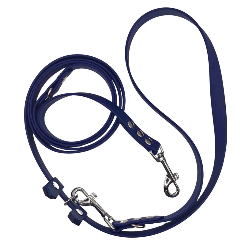 Laisse multipositions biothane chien