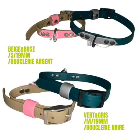 Collier biothane chien